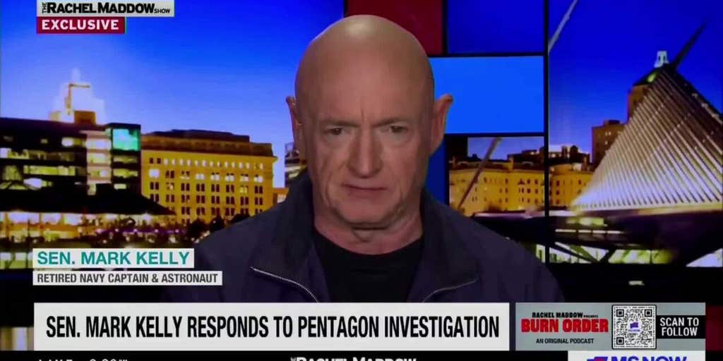 Mark Kelly fires back at Trump over military comments, says, ‘I will not be intimidated’