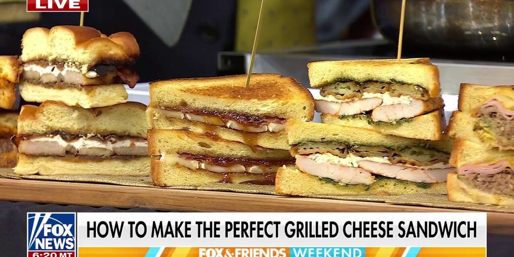 ‘Fox & Friends Weekend’ hosts celebrate National Grilled Cheese Day with expert chef