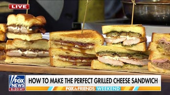 ‘Fox & Friends Weekend’ hosts celebrate National Grilled Cheese Day with expert chef