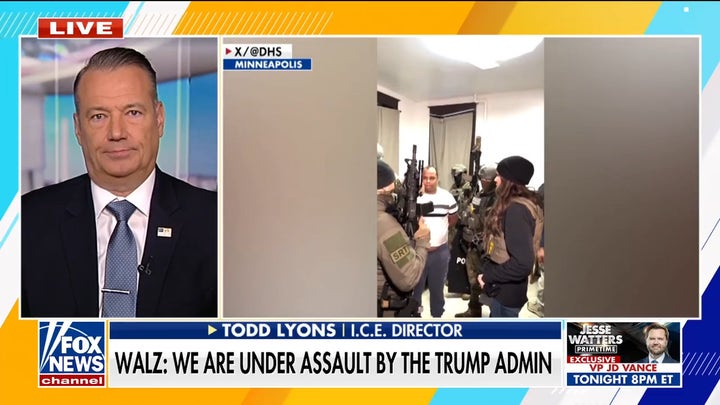 ICE director fires back after Walz calls Minnesota fraud crackdown ‘buffoonery’