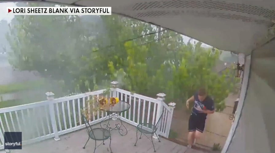 Falling tree nearly crushes man in Wisconsin