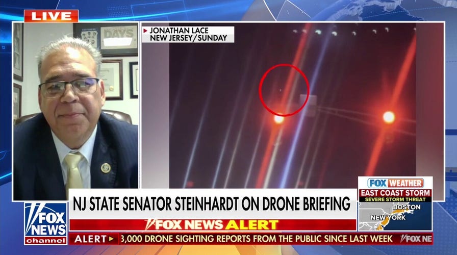 NJ state senator provides updates on mysterious drones