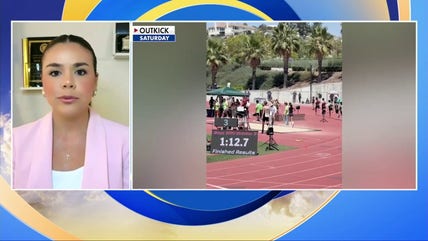 Trans athlete dominates at California girls' track meet