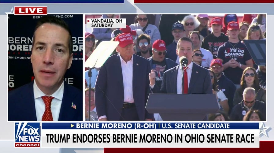 Trump-backed Ohio Senate candidate Bernie Moreno: Voters want America-first candidates