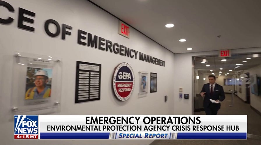  Inside the EPA's emergency operations center