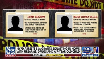 NYPD arrest 8 migrants reportedly squatting in home with firearms, drugs