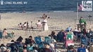 Beach Mass service draws thousands of worshippers