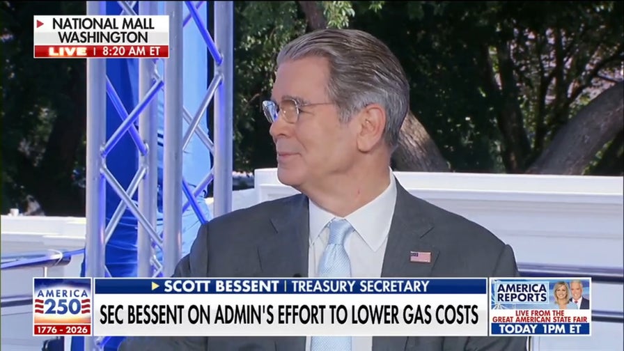 Bessent warns retailers to drop gas prices as crude oil dips
