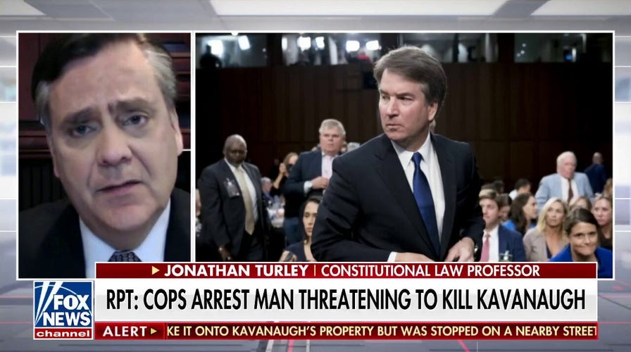 Justice Kavanaugh threat ‘quite chilling’: Turley