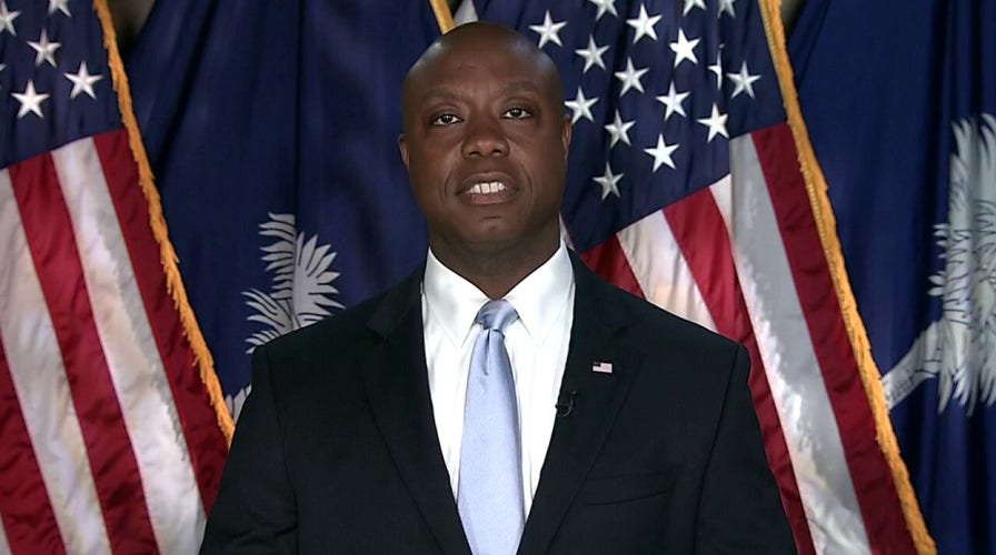 Sen. Tim Scott delivers Republican rebuttal to Biden's address to Congress