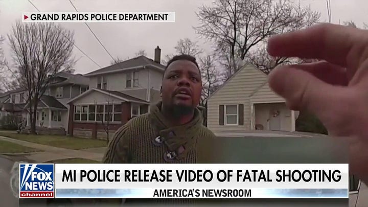 Michigan police release video of officer-involved shooting 