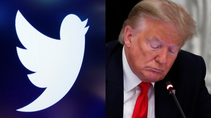 Twitter puts warning on Trump post