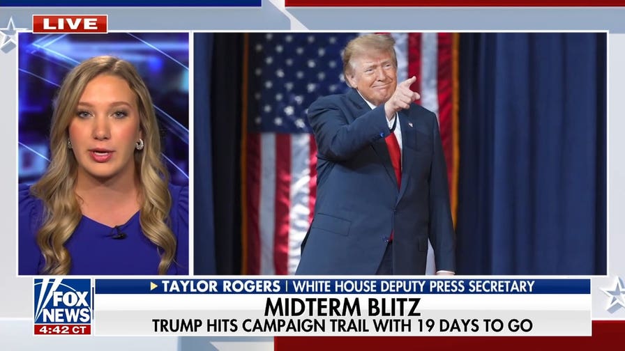 Trump's campaign blitz targets key states as midterm elections loom