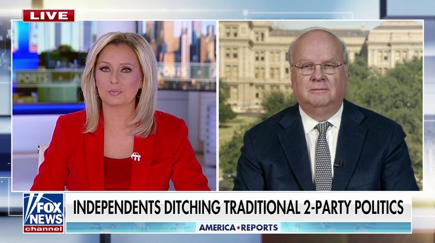 Younger voters aren't happy with either party and are identifying as independents, expert says