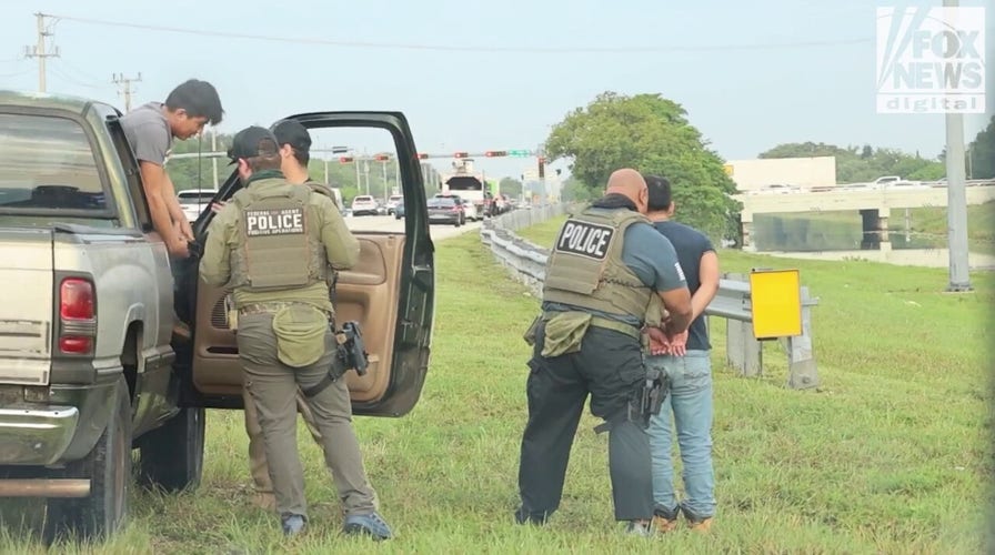 Florida law enforcement officers launch immigration crackdown