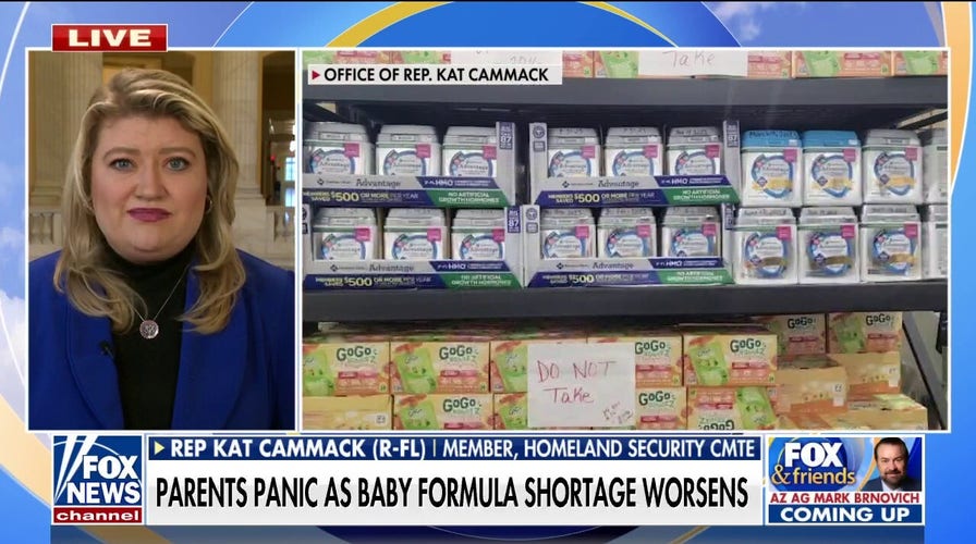 Rep. Cammack: Moms struggling to get formula is what America last looks like