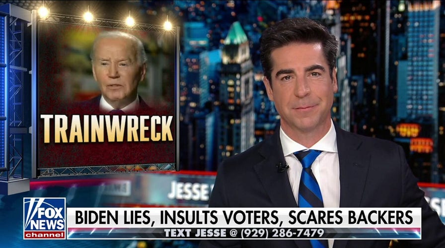 JESSE WATTERS: Biden is an angry recluse obsessed with his legacy