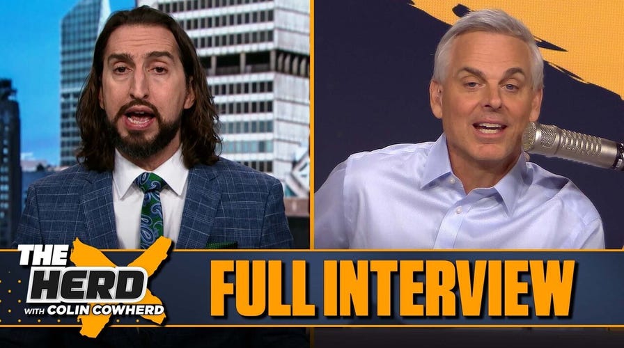 Nick Wright connected  Joe Brady & Mike McCarthy hires, ‘Go for it’ civilization  | FULL INTERVIEW | The Herd
