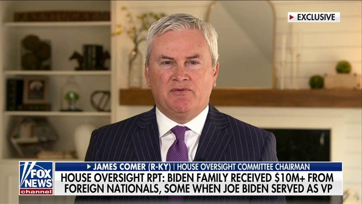Rep. James Comer: House Oversight Dems are 'obstructing' Biden family probe 'every step of the way'