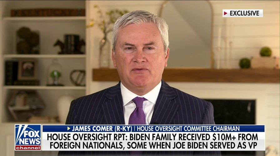 Rep. James Comer: House Oversight Dems are 'obstructing' Biden family probe 'every step of the way'