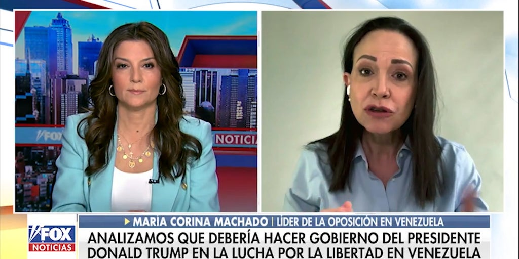 María Corina Machado y Trump contra Maduro