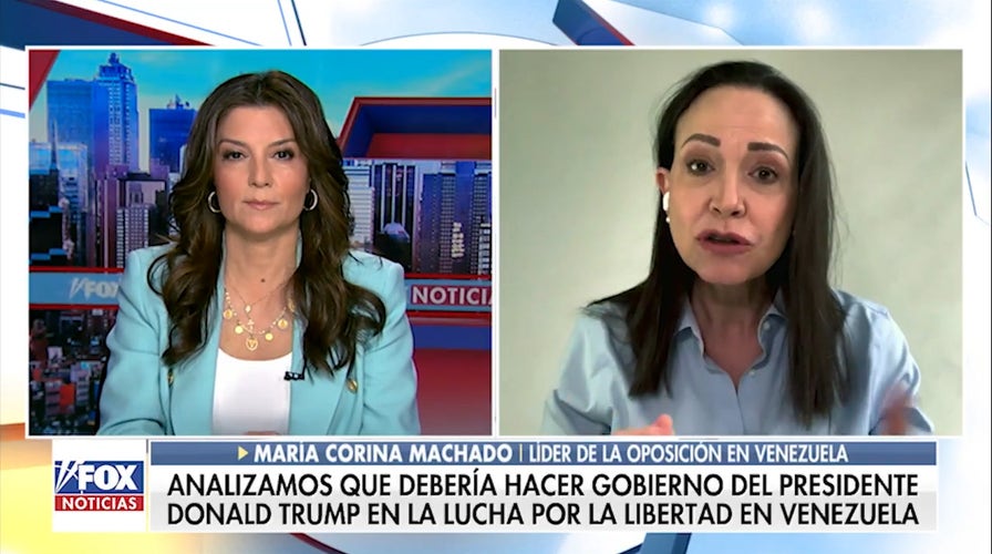 María Corina Machado y Trump contra Maduro