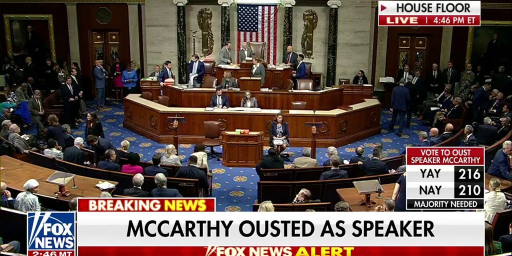 McCarthy loses position as House Speaker Fox News Video