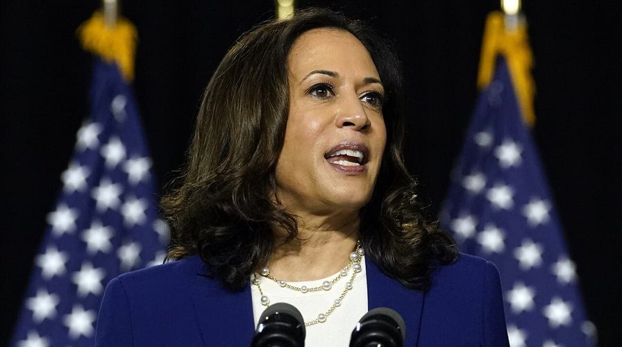 Kamala Harris adopts Biden's 'Build Back Better' catchphrase at first campaign event