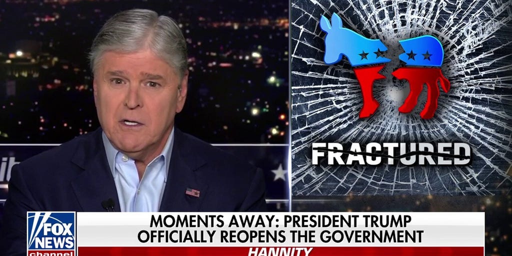 Sean Hannity: It is officially over for 'poor Chuckie Schumer'