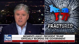 Sean Hannity: It is officially over for 'poor Chuckie Schumer'