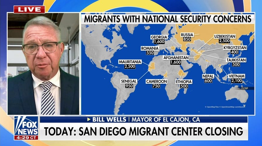 San Diego residents concerned as migrant center closes amid influx of illegal crossings