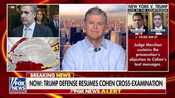 Hannity casts doubt on likelihood Trump can get fair trial in NYC as Cohen's cross-examination resumes