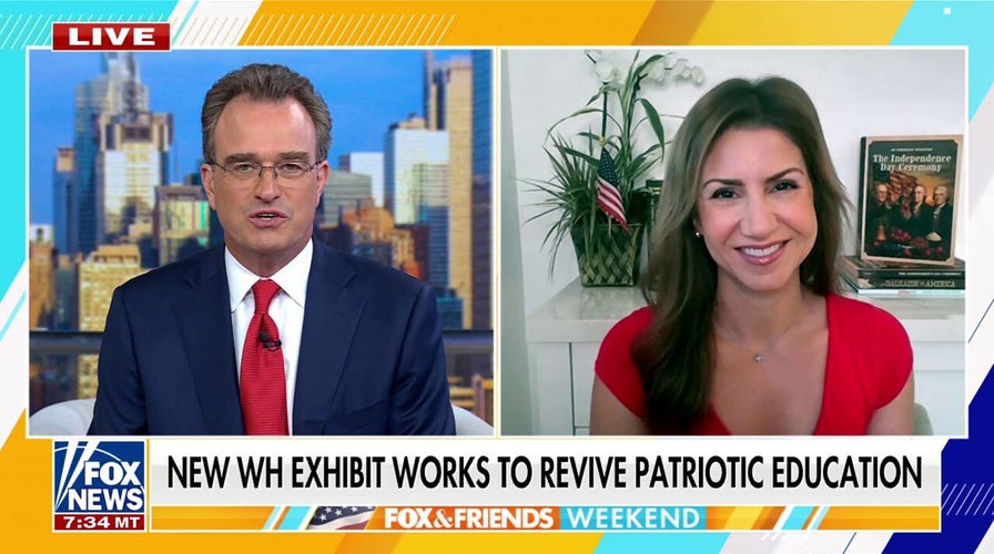 New White House exhibit aims to revive patriotic education