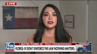 Rep. Mayra Flores tired of Biden acting like border isn't a humanitarian crisis - Fox News