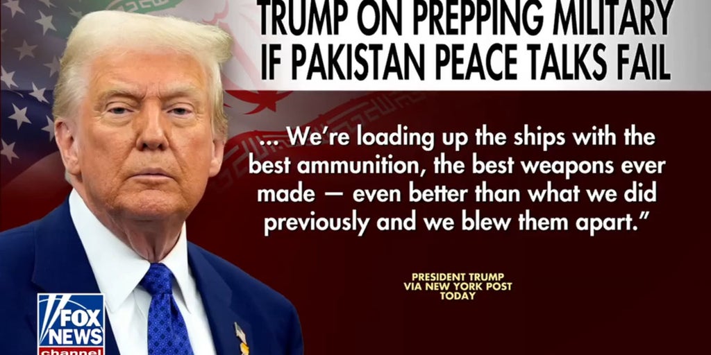 Trump warns Iran of military action if peace talks fail over Strait of Hormuz