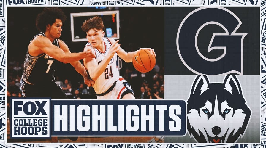 Georgetown Hoyas vs. UConn Huskies Big East Semifinals Highlights 🏀 FOX College Hoops