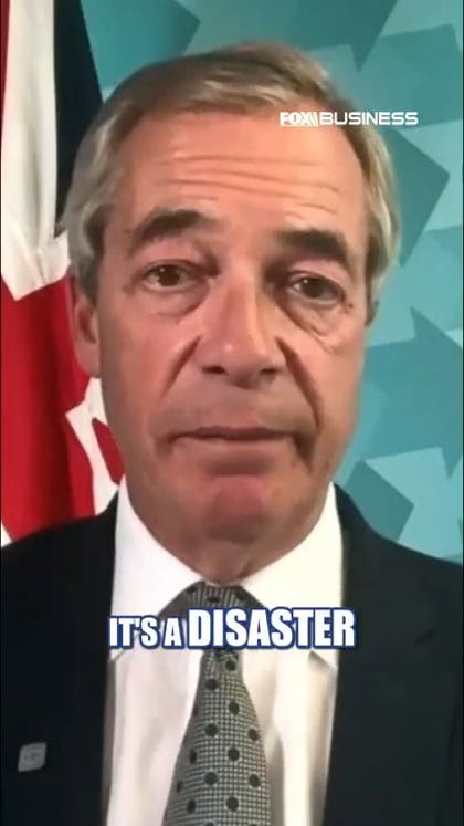 Nigel Farage scolds UK as US yanks bombers: 'I'm frankly ashamed'