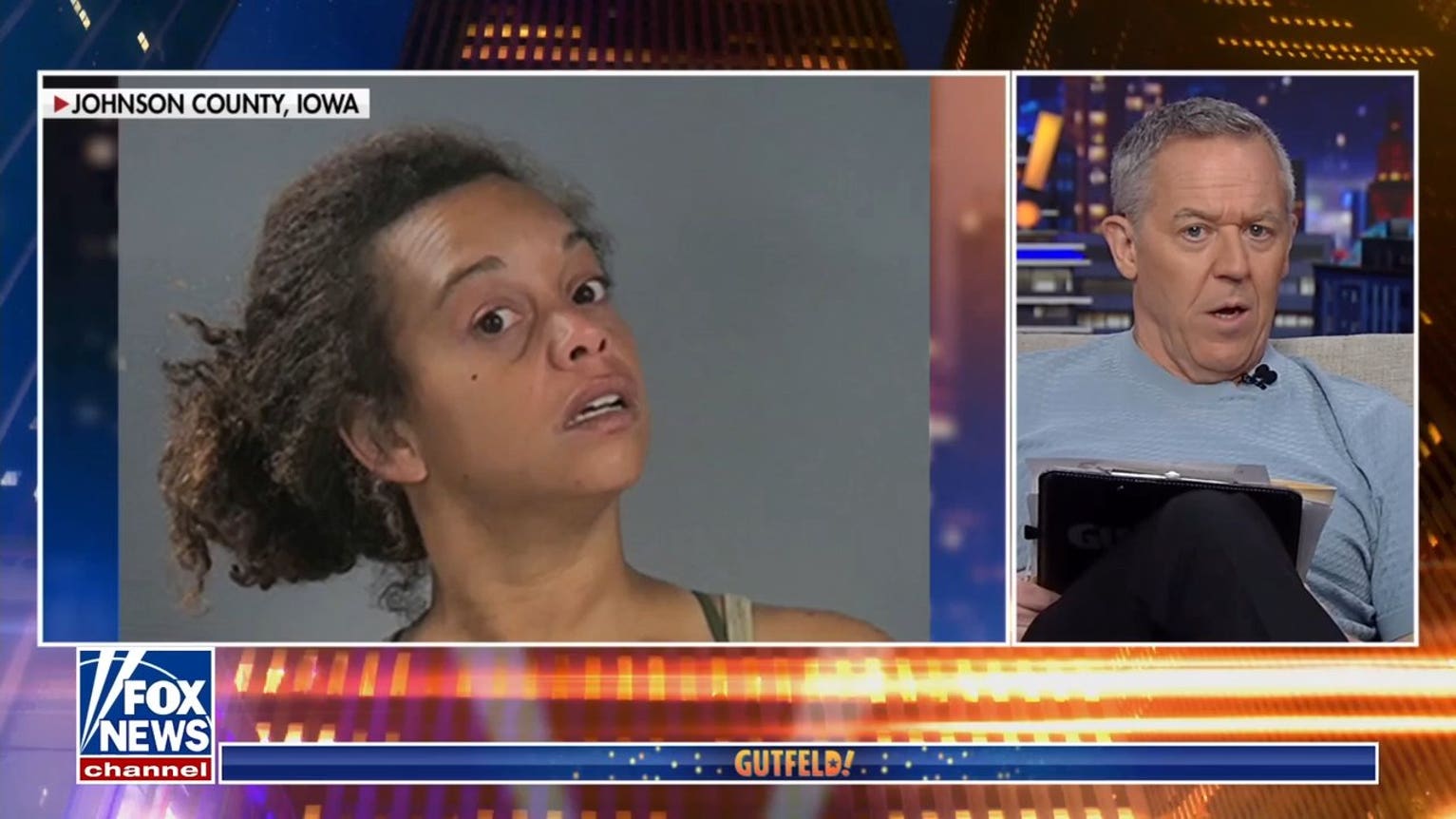 'Gutfeld!' plays 'Guess the Crime' with bizarre Iowa mugshot