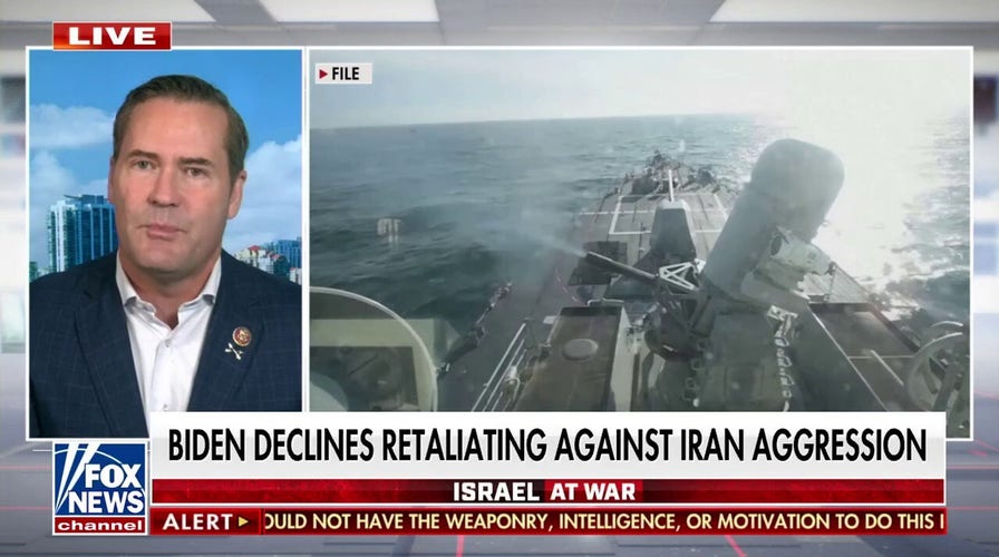 Rep. Michael Waltz slams Biden's 'bad policy' on Iran: Going to continue