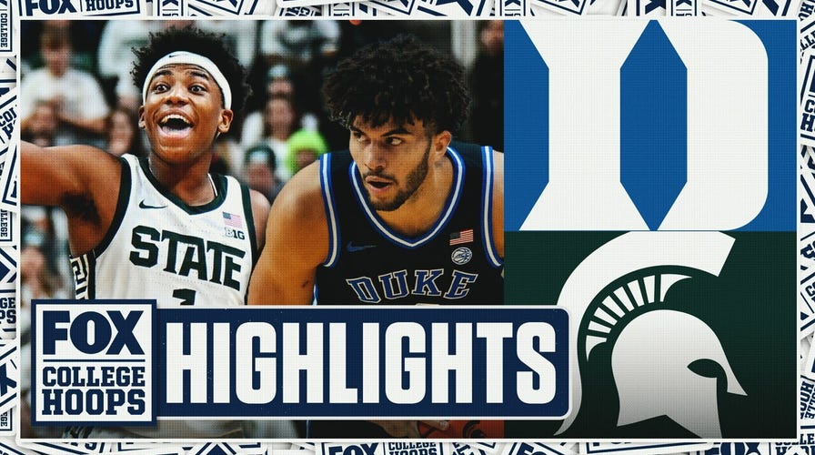 No. 4 Duke Blue Devils vs. No. 7 Michigan State Spartans Highlights 🏀 FOX College Hoops