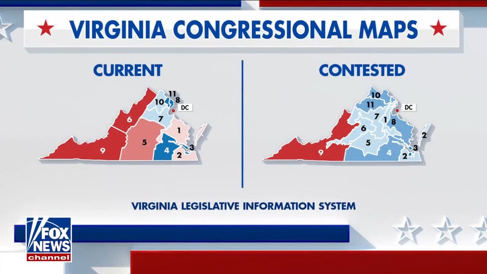 Supreme Court rejects Virginia's congressional map, Democrats accuse GOP of cheating