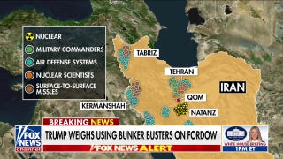 Trump assessing bunker-buster bombs to destroy Iranian nuclear sites