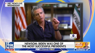 Newsom praises Biden as 'one of the most successful presidents' in last century