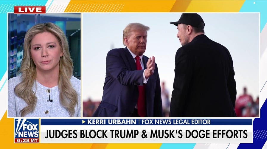 Outrage after judge blocks DOGE from accessing Treasury records: 'Ridiculous'