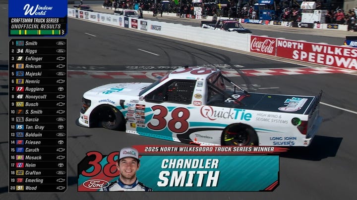 FINAL LAPS: Chandler Smith takes checkered flag at Window World 250 | NASCAR on FOX