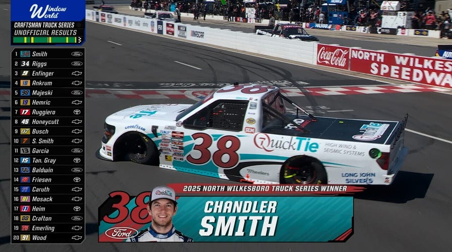 FINAL LAPS: Chandler Smith takes checkered flag at Window World 250 | NASCAR on FOX