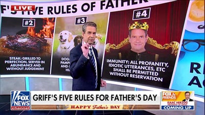 Griff Jenkins shares his five hilarious rules for Father's Day