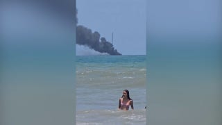 Boat catches fire off coast of Cape Canaveral, Florida; 4 rescued