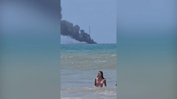 Boat catches fire off coast of Cape Canaveral, Florida; 4 rescued