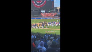 Benches clear in Mets-Brewers opening day game - Fox News